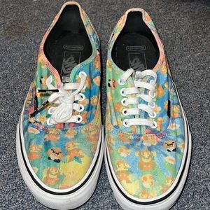 VANS Women's Tie Dye Authentic Nintendo Super Mario Brothers Sneakers US 9.5